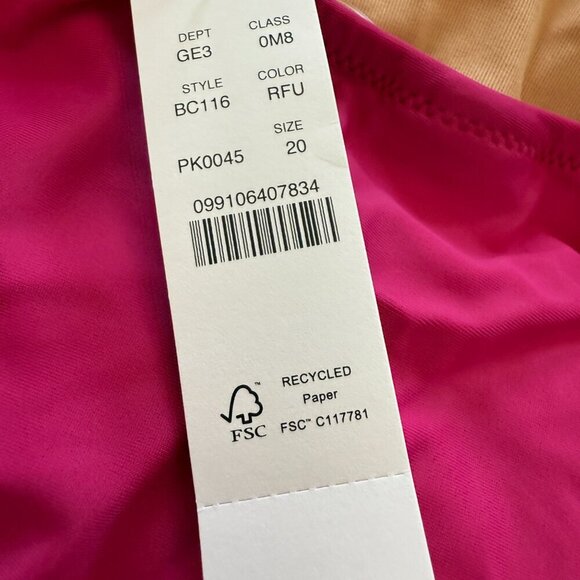 J. Crew Ruched V-Neck One Piece Suit Size 20 - Picture 9 of 9